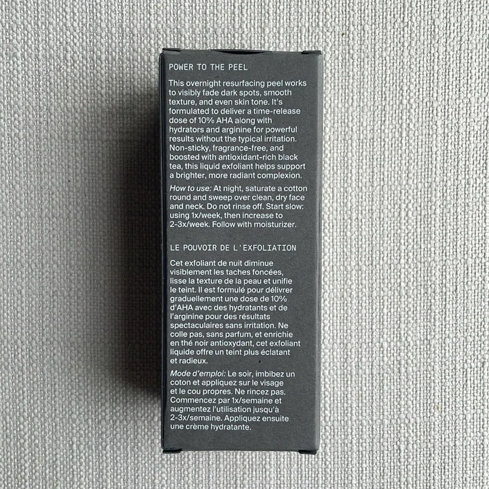 YTTP Kombucha + 10% AHA Liquid Exfoliant with Lactic Acid and Glycolic acid